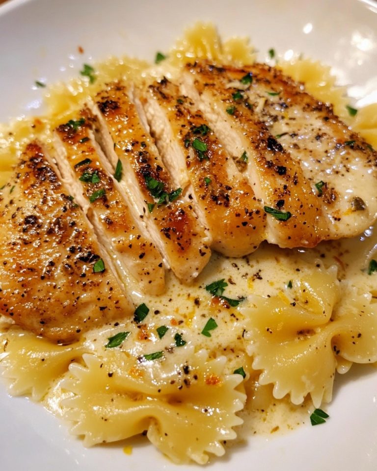 Lemon Garlic Chicken With Creamy Bowtie Pasta Best Recipes